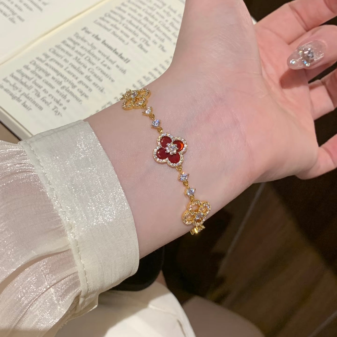 Red Cleef Bracelet