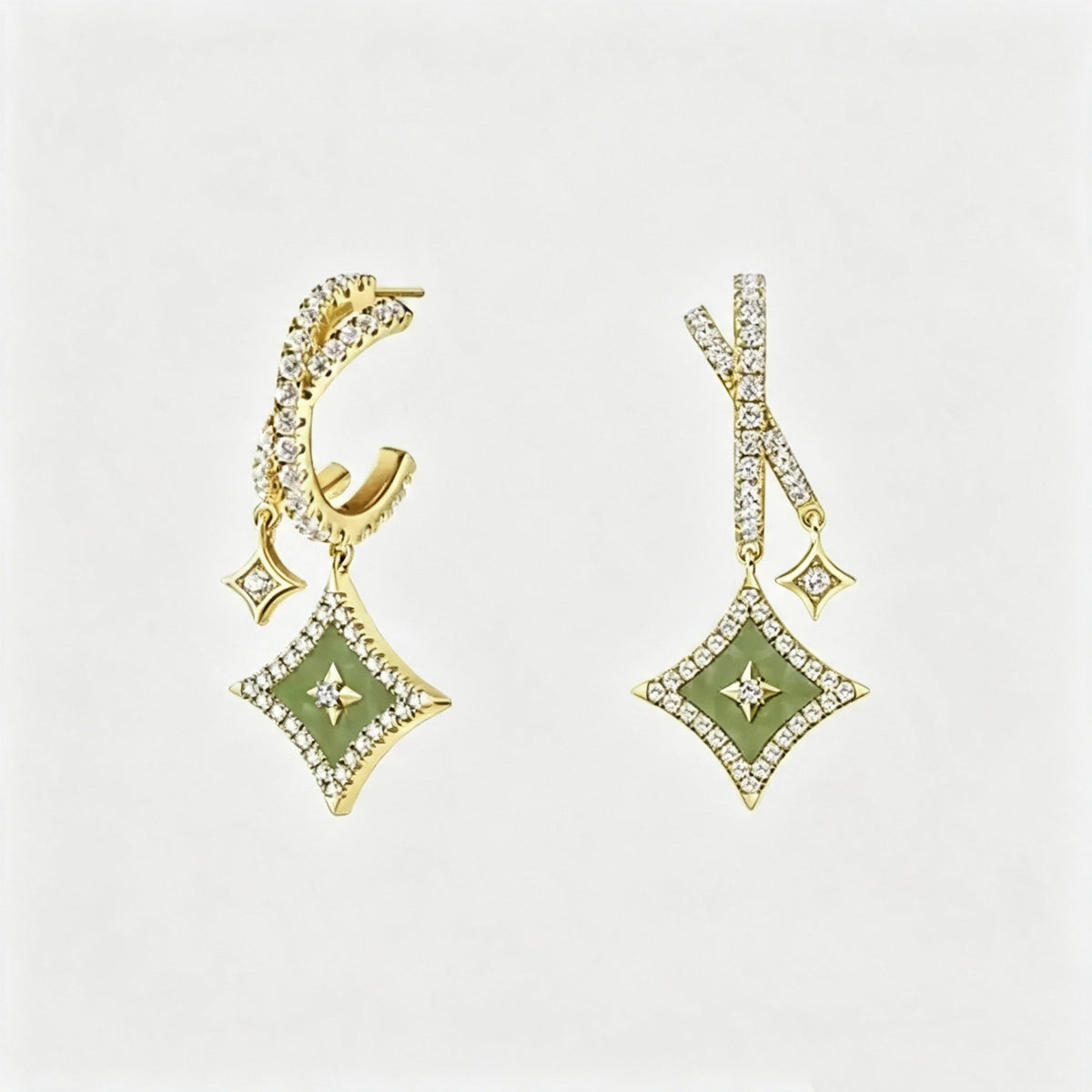 Shell Star Zircon Jewelry Set