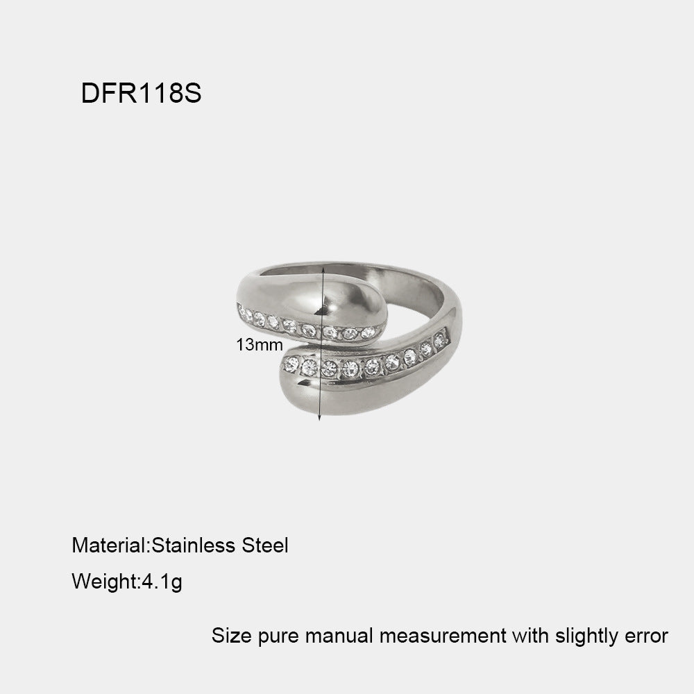 18K Gold Plated Open Ring