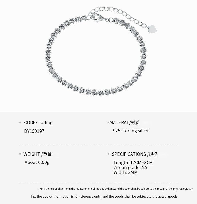 S925 Sterling Silver Bracelet