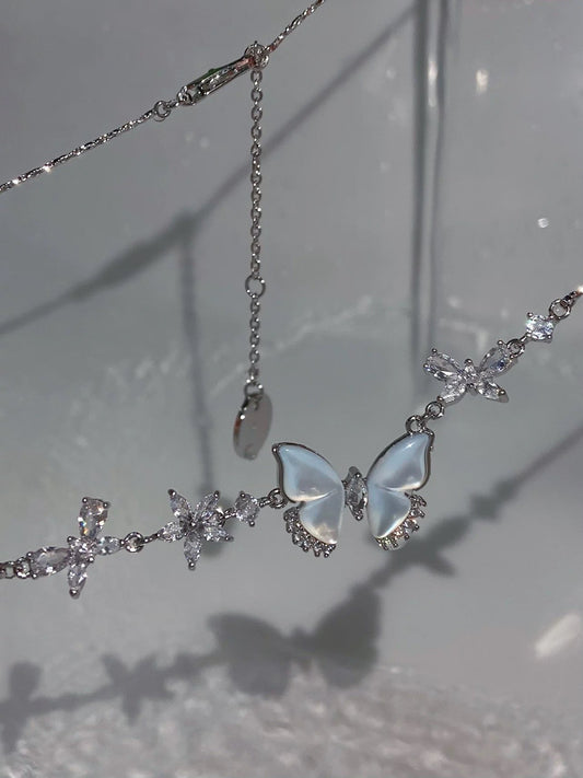 Butterfly necklace Y