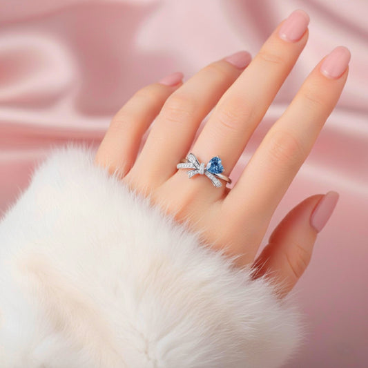 (BLUE) VALENTINE Ring