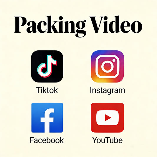 Packing Video of Your Order