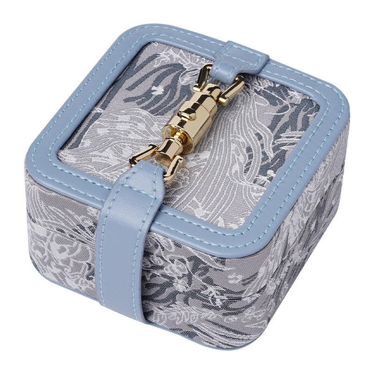 Embroidered Travel Jewelry Box