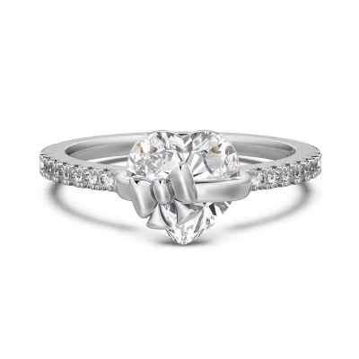 “SOULMATE” STERLING SILVER RING