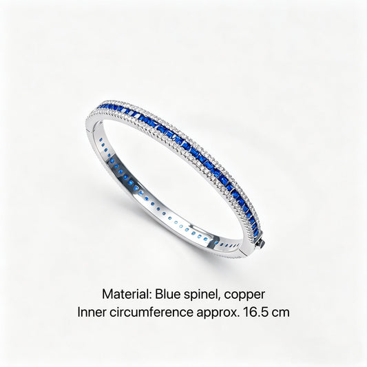 Blue Spinel Zircon Bracelet
