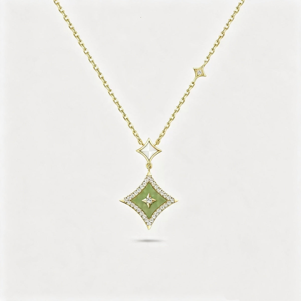 Shell Star Zircon Jewelry Set
