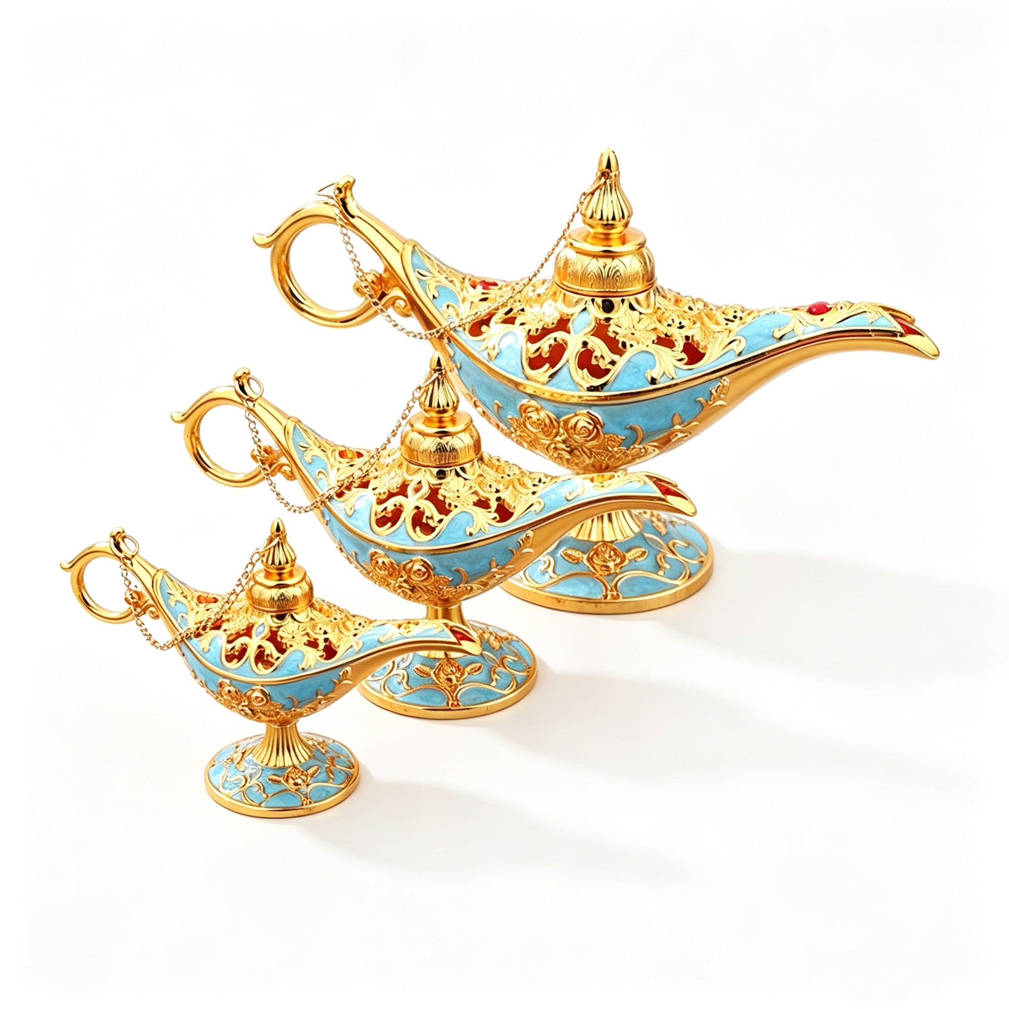 Rose Aladdin Lamp Ornament – ABB JEWELRY