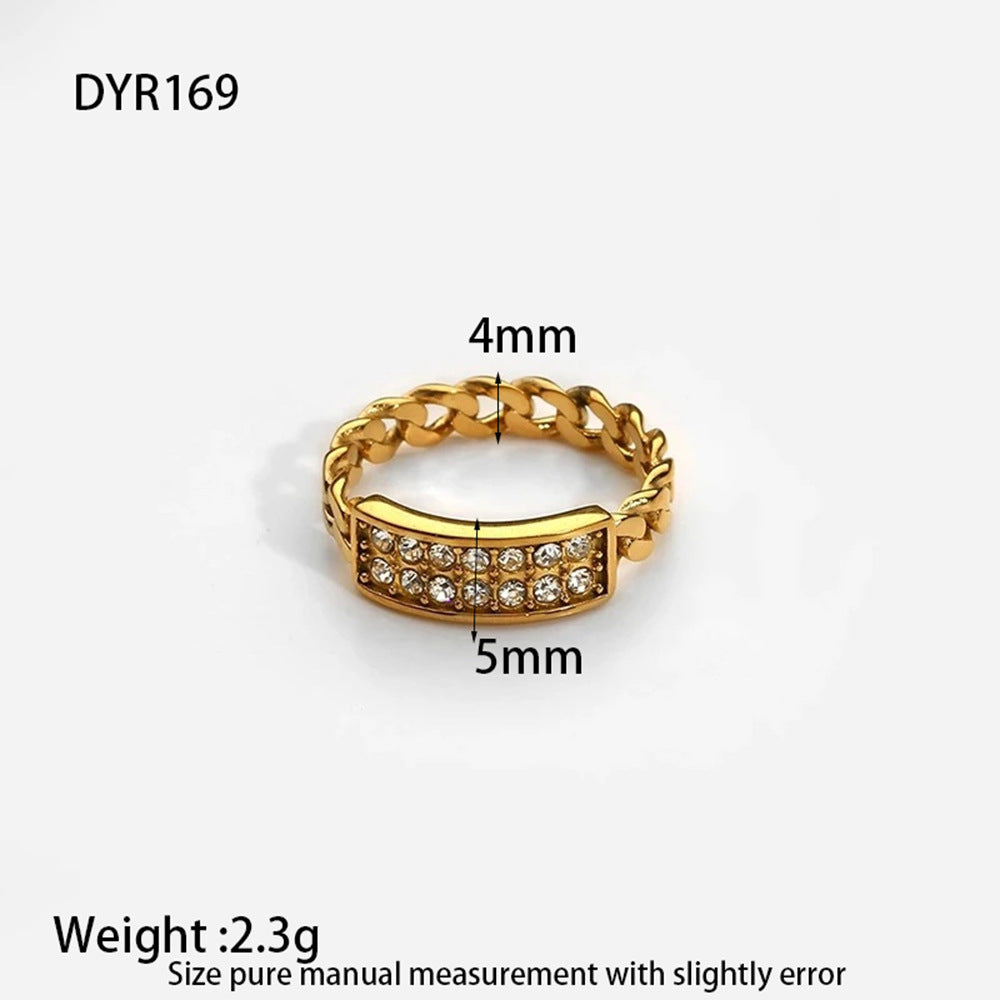 18K Gold Plated Open Ring