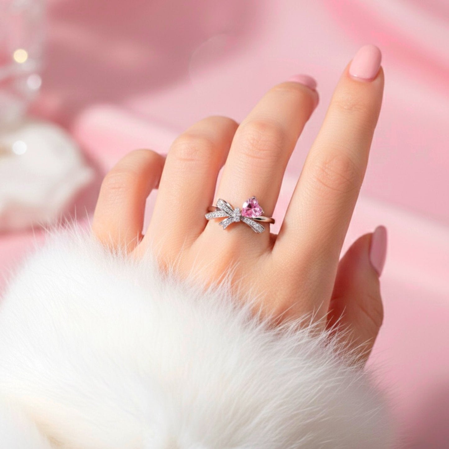 (PINK) VALENTINE Ring